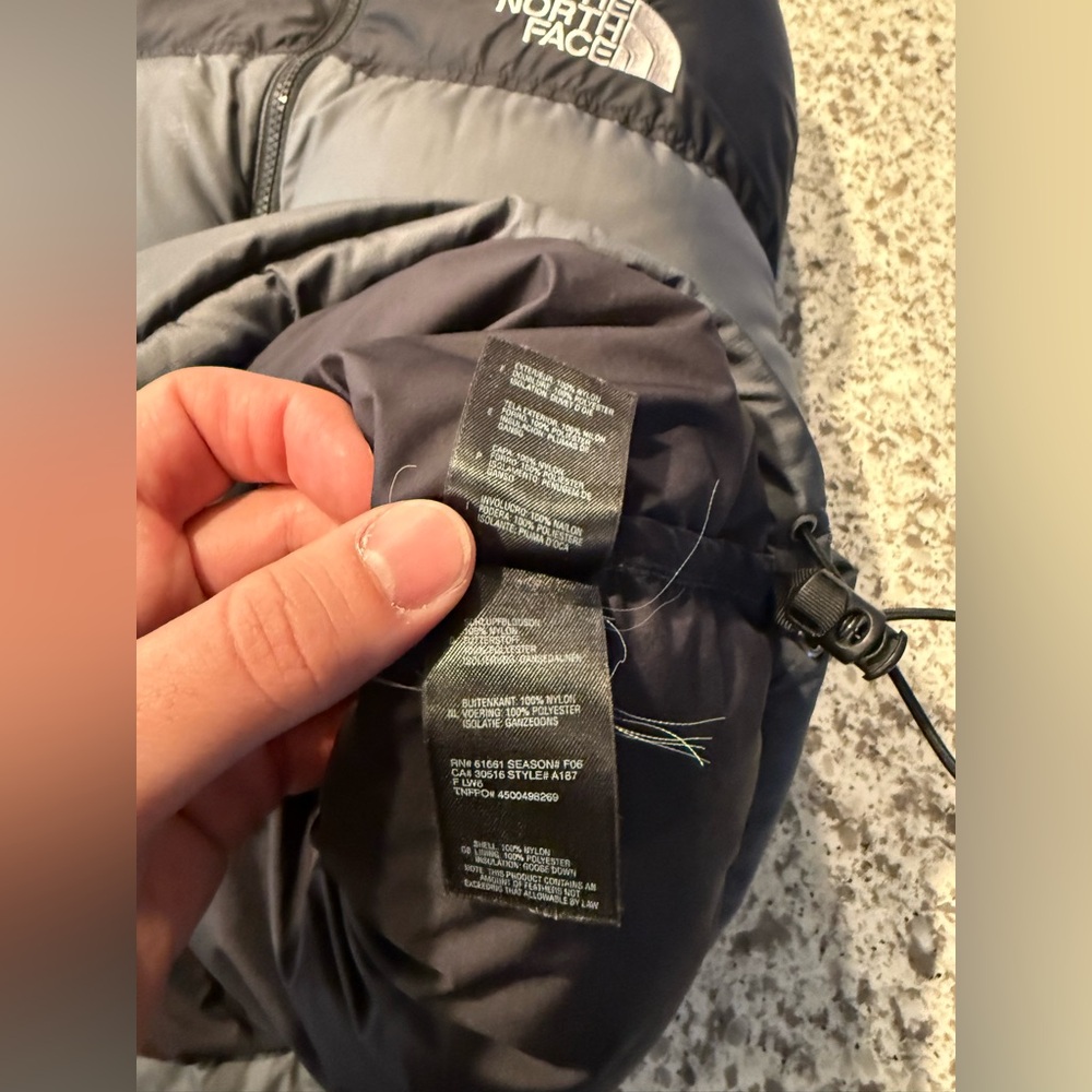 The North Face Gray Puffer Jacket - Picture 8 of 10